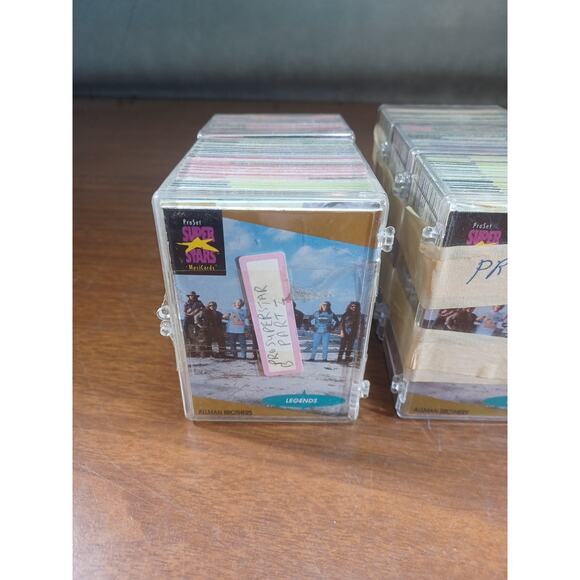 PRO SET SUPER STARS MUSICARDS LOT OF 600 PLUS EXCELLENT CONDITION - Picture 3 of 10